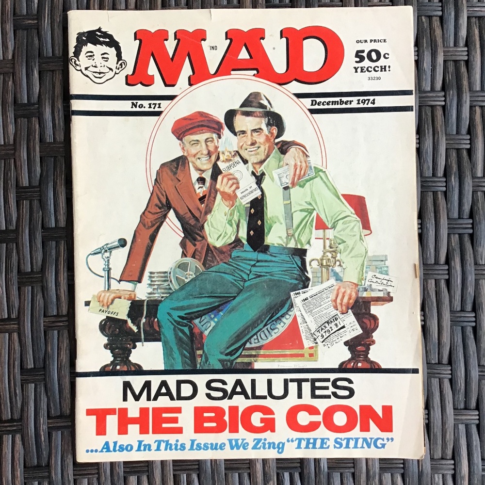 Mad Magazine December 1974 Vintage #171